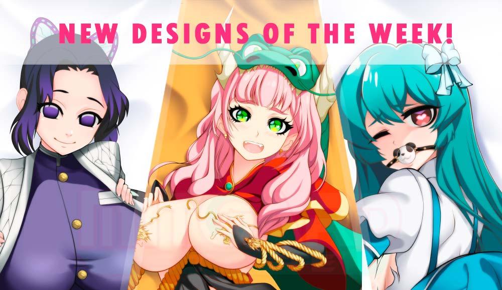 The new design of DoraChan, our Lunar New year Dragon OC and update of the store